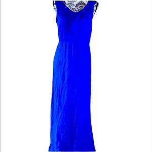 💗3/$12💗 AB Studio Beautiful Crepe/Gauze Fabric Maxi Dress